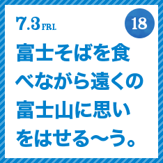 FUJISAN activities Summer 2015