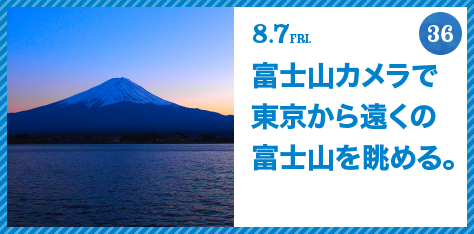 FUJISAN activities Summer 2015